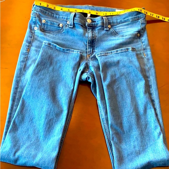 BUNDLE FOR 30-50%OFF! RARE FREE PEOPLE SKINNY HIGH RISE JEANS ANKLE CROP size 29 - Picture 1 of 11